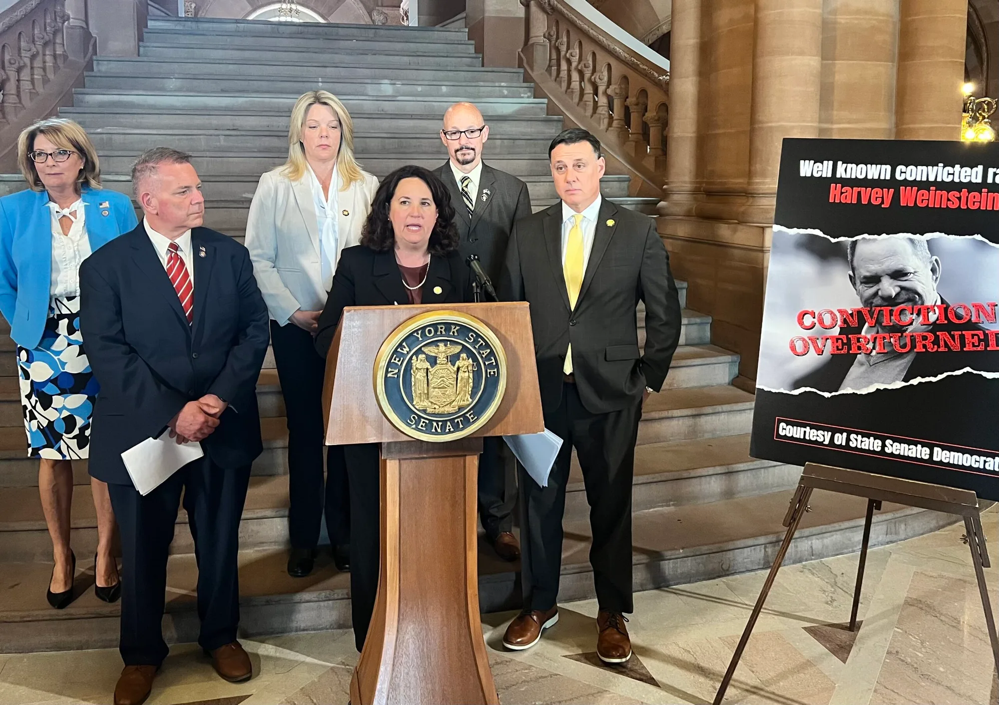 Senate Republicans Introduce Bill to Close Loopholes that Allowed Harvey Weinstein Conviction to be Overturned