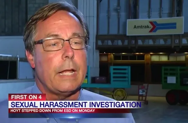 Hoyt resigns in disgrace