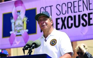 New York is expanding access to breast cancer screening by requiring hospitals to extend hours for mammograms and eliminating insurance costs for the procedure. Democratic Gov. Andrew Cuomo signed the measure into law at a ceremony on Long Island. 
