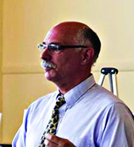 Thomas DeSantis says the radioactive waste on North Ave. is safe.