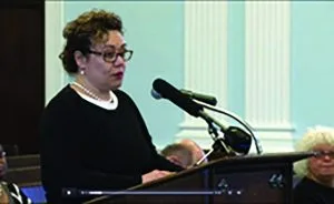 Maria Brown is a fiscal conservative. Paul Dyster is a socialist spendocrat. No wonder he wants to replace her.