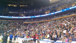 The crowd