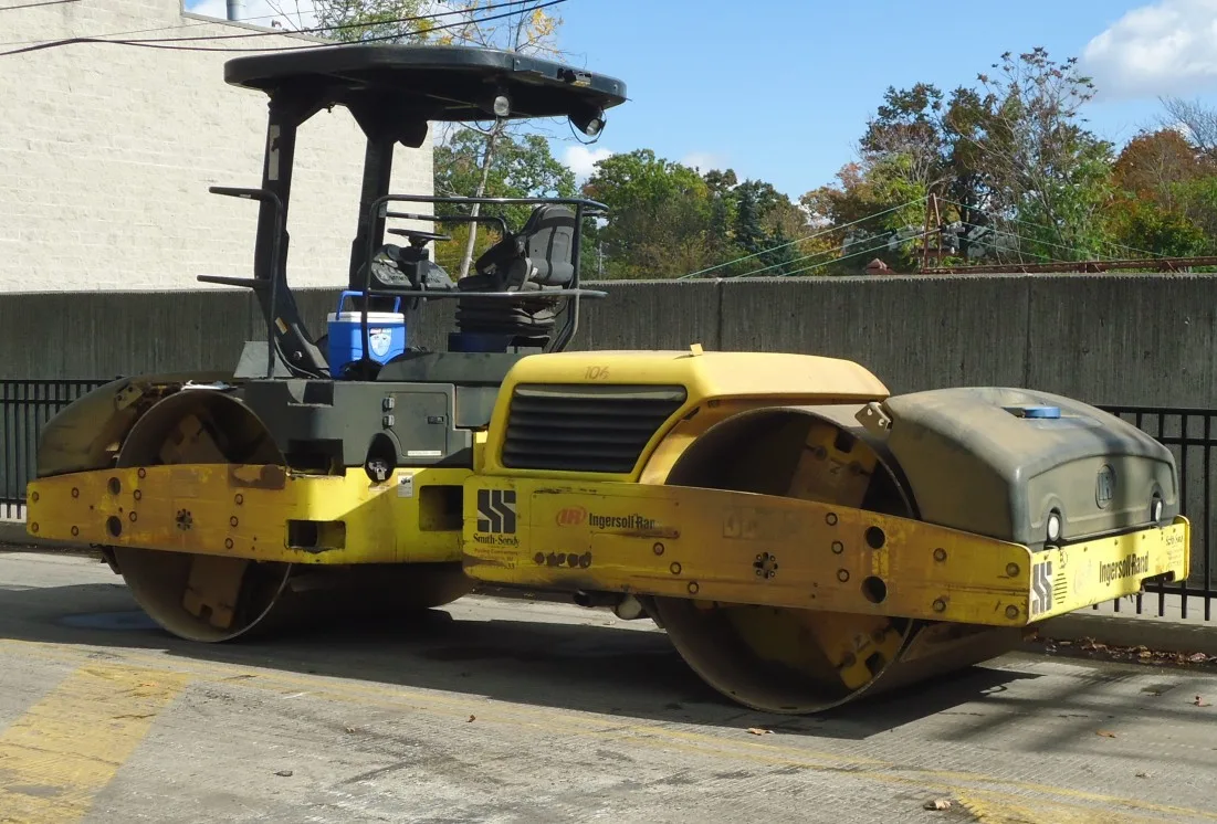 Dyster repays Seneca treachery by repaving their driveway for free!