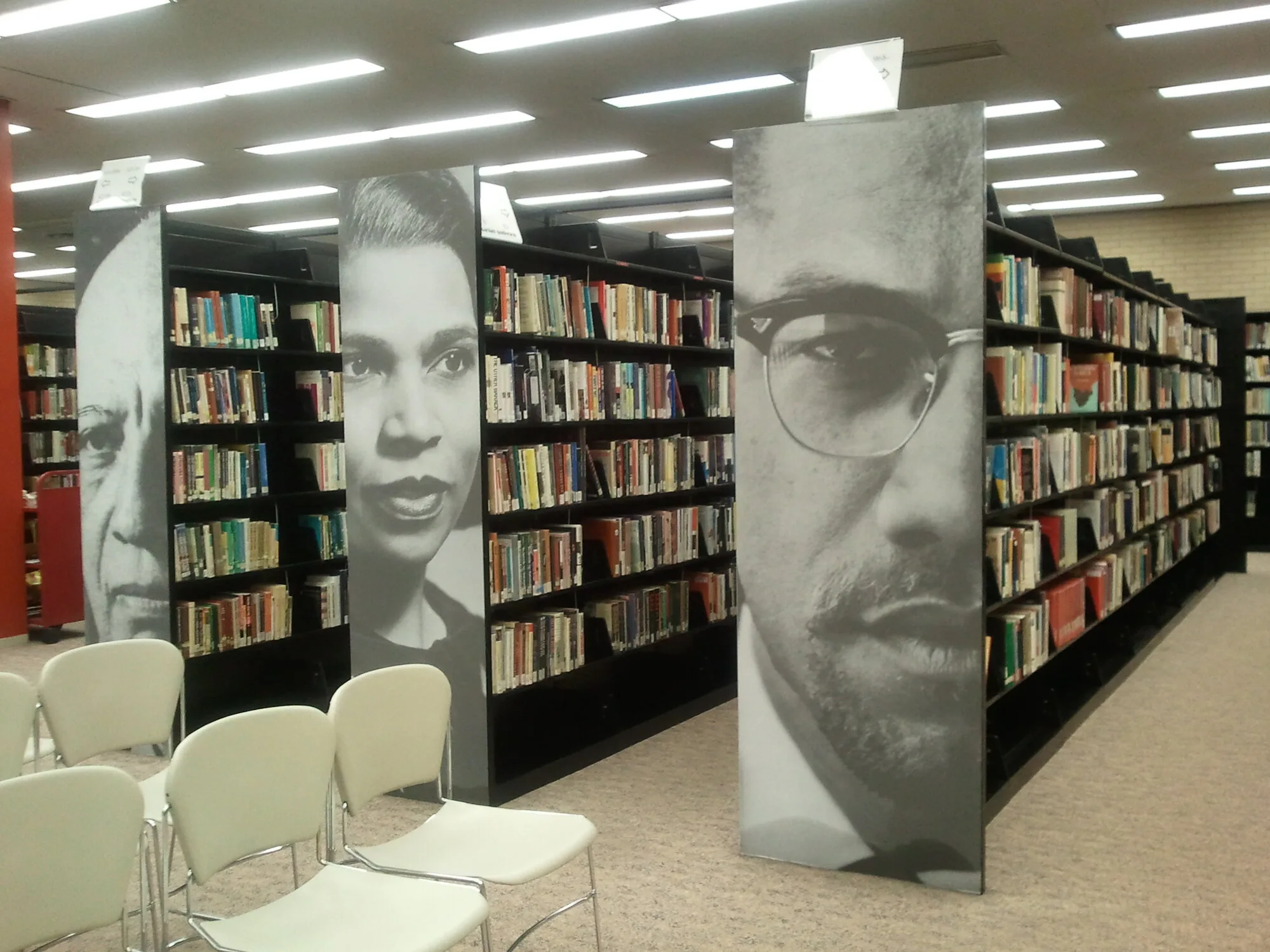 Why Was Black African American Section removed from Niagara Falls Library?