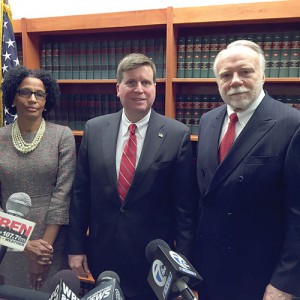 Donna Milling Michael Flaherty Christopher Belling ...new DA, top assistants