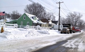 This photo was taken in 2014, of 72nd St. when the water lines first froze. Residents were treated to another year, 2015, of frozen pipes, But happily during the election season, Mayor Dyster got the will to fix the problem.